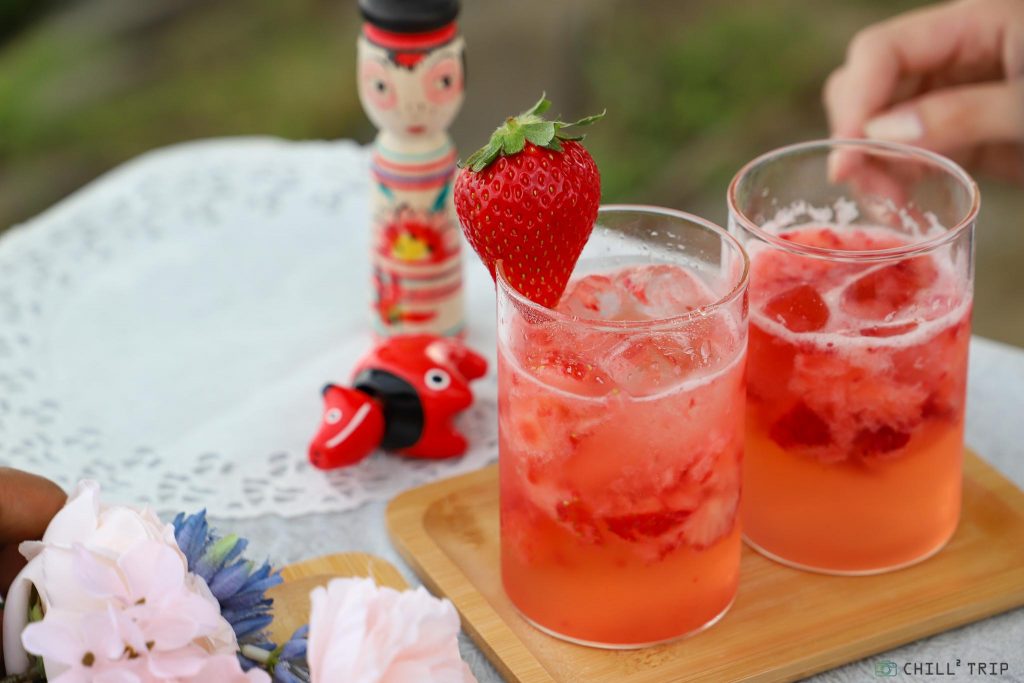 สตรอว์เบอร์รี่ไซเดอร์ Homemade (Strawberry & Cider) 