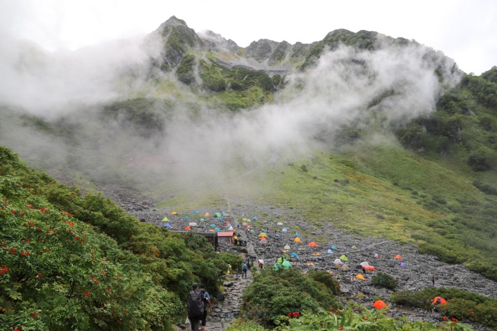 Karasawa Cirque ในคามิโคจิ (Kamikochi)